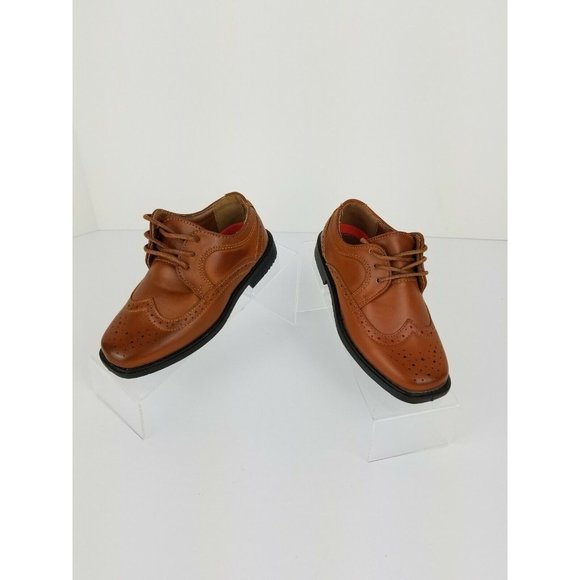 Josmo Boys'   O-31801  Wing Tips shoes Size 10 - Picture 2 of 12